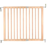 NORDLINGER PRO Barrière de sécurité Enfant PRUNE- 69 à 107 cm - Bois - Pivotante - Ouverture facile