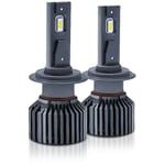 Ampoule de Phare LED Voiture 300W 30000LM 9005 9006 H7 H11 6000K Lampe Antibrouillard Blanche P9 (H7)