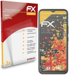 atFoliX 3x Screen Protection Film for Nokia C21 Plus matt&shockproof