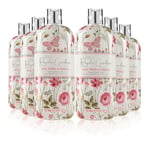 Baylis & Harding Royale Garden Rose, Poppy & Vanilla Body Wash 500ml (Pack of 6) - Vegan Friendly