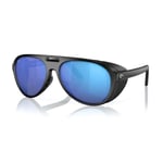 Costa Grand Catalina Matte Black - Blue Mirror 580G