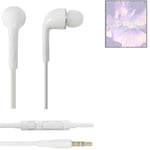 Earphones pour Huawei Mate Xs 2 in ear headset stereo blanc