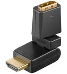 Goobay HDMI A-Jack to HDMI A-Jack adapter plug