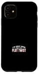 Coque pour iPhone 11 Film Plott Twist Regardez le film Cinephile Movie Buff