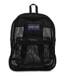 JanSport Mesh Pack - See Through Backpack Ideal for Class, Work, Travel, or Beach Outings, Black