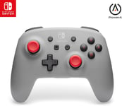 PowerA Wireless Controller for Nintendo Switch - Retro Grey, Nintendo Switch - 