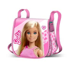 Barbie Fashion-Sac à Bandoulière Muffin Mini, Rose, 16,5 x 16,5 cm