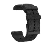 Silikonarmband för Suunto Spartan Sport & Suunto 9/9 Baro/d5 Svart