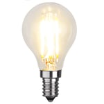 JUUS by LjusExperten LED Klotlampa E14 Klar (P45) 6W 806lm. 3000K Dimbar Star Trading