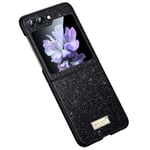 SULADA Samsung Galaxy Z Flip 6 Skal Glitter Svart