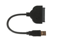 Câble adaptateur USB On Earz Mobile Gear vers SATA pour HDD/SSD 2,5" Noir