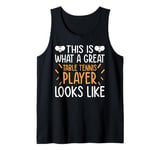 This is what a great Table Tennis player looks like Tank Top