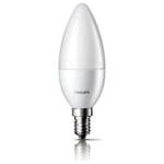 Led ljuskälla philips - Lampa multi kron 5,5w 40 e14 2700 mat vit