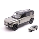 LAND ROVER DEFENDER 110 2022 GREEN METALLIC 1:24 Burago Auto Stradali Die Cast