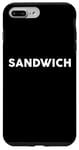 Coque pour iPhone 7 Plus/8 Plus T-shirt « Shirt That Says Sandwich » Simple City