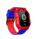 Montre Connectée Q19 Pour Enfants,Réseau 2g,Avec Caméra Sos,Téléphone,Jeu Vocal,Lampe De Poche,Alarme,Horloge,Pour Application Setracker - Type Red Q19