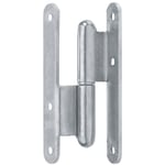 Hettich - Paumelle acier pour meuble L.110 x l.44 mm