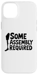 iPhone 14 Plus Some Assembly Required Funny Leg Amputee Humor Case