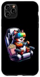 Coque pour iPhone 11 Pro Max Drôle VR Gamer Chat dans VR Casque de réalité virtuelle Gaming