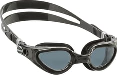 Cressi Right Goggles Frame Black Tinted Lens Lunettes de Natation Unisex-Adult, Noir_Lentilles Fumée, Taille Unique