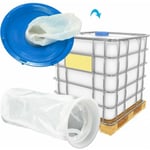 4 st Nylon IBC-filter, IBC-tankfilter Nylonlockfilter, Regnvattenfilter, Tvättbar Nylonlockfilter, Ersättningsfilter för IBC-regnvattentank,