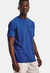 Under Armour Mens UA Tech™ T Shirt - Blue Cotton - Size 2XL