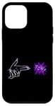 Coque pour iPhone 12 mini Au revoir Purple Boy ! Graphique de couleur violette