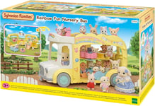 Epoch Sylvanian Families Rainbow Fun Nursery Bus