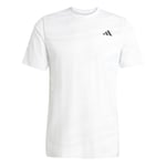 adidas Men's Club Tennis Climacool Graphic T-Shirt, White/Dash Grey, S