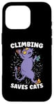 iPhone 16 Pro Climbing Saves Cats Climbing Wall Bouldering Rock Climbing Case