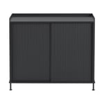 Muuto Enfold Sideboard 100x45x85 cm Black-anthracite black