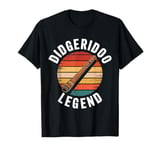 Didgeridoo Legend Retro Musician Didgeridoo Player T-Shirt