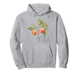 You've Got A Peach Of My Heart Vintage Fruit Pun Valentine Pullover Hoodie