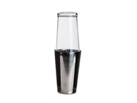 DRW Shaker en acier inoxydable avec verre en verre, 800 ml