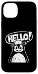 Coque pour iPhone 14 Plus Hello Pingouin avec chapeau cool Street Art Style graphique