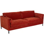 Englesson Wave 3-sits soffa tyg orange B220 cm