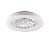 LED Himmennettävä kattovalaisin tuulettimella LIBYA LED/48W/230V 3000-6500K+RC