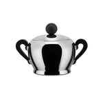 Officina Alessi Bombe' Sugar Bowl, Silver