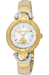 Montre Roberto Cavalli by FM RV1L165M0081 pour Femme Blanc antique en Acier