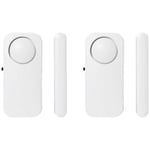 Smartwares Alarme pour porte / fenêtre SMA-40251 blanc jeu de 2 90 dB SMA-40251