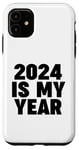 Coque pour iPhone 11 2024 EST MA ANNÉE