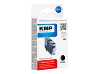 Kmp C82 - 9 Ml - Svart - Kompatibel - Bläckpatron - För Canon Pixma Ip4950, Ix6550, Mg5350, Mg6150, Mg6250, Mg8150, Mg8250, Mx715, Mx885, Mx895