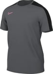 Nike Academy 23 T-Shirt Iron Grey/Black/Sunset Pulse XL