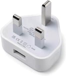 5V 1A USB Wall Plug Battery Charger Power Adapter Fo Mobile Phone iPhone Samsung