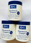 PACK OF 3 X XDC 500ml SLS FREE AQUEOUS CREAM, Emollient Large Tub | Relief of D