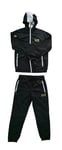 Emporio Armani EA7 Mens Black Hooded Ventus Tennis Pro Tracksuit Size UK Large