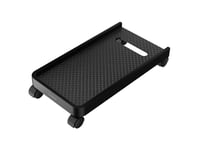 Desktop Computer Stand, On Wheels (Black) 15 Kg