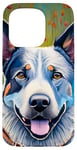 Coque pour iPhone 15 Pro Australian Blue Heeler Dad Propriétaires de chiens de bétail australiens