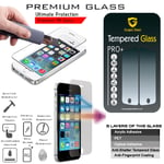 Pack of 5 Gadget Shield 9H Tempered Glass Screen Protector For-iPhone SE 5S 5C