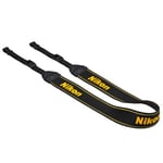 Nikon Japan Camera Neck Simple Strap D5200 D3200 Black Yellow AN-DC3 BK